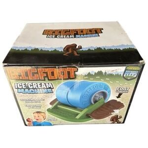 Hog Wild Bigfoot Foot Powered Ice Cream Machine -Open Box